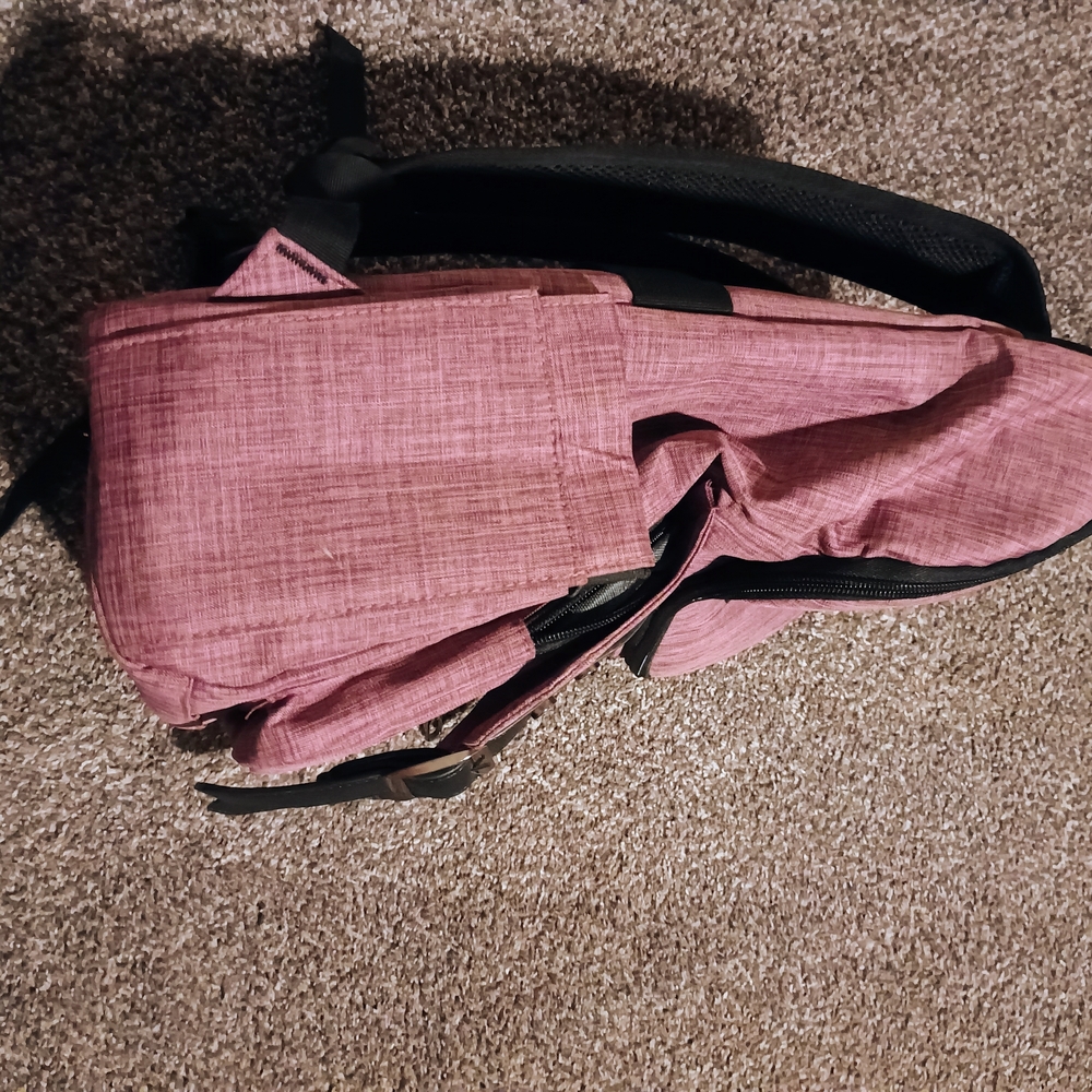Men's Pink Backpack - Picture 3 of 4